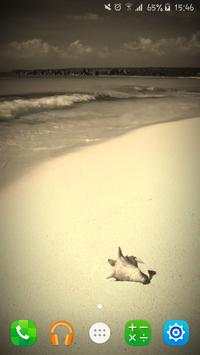 Waves Live Wallpaper 3 تصوير الشاشة