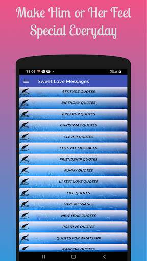 Sweet Love Messages & Love Quotes screenshot 2