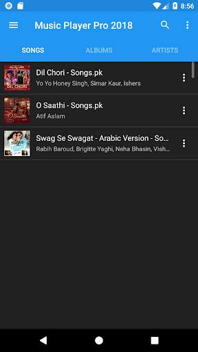 Music Player Pro 2018 screenshot 1