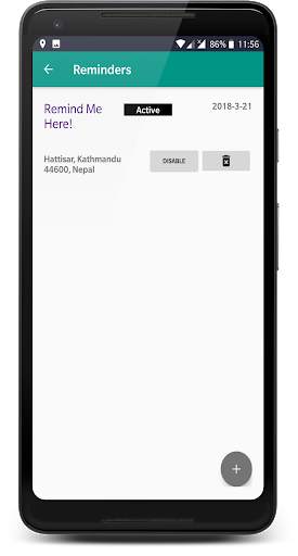 Location Based Reminder screenshot 3
