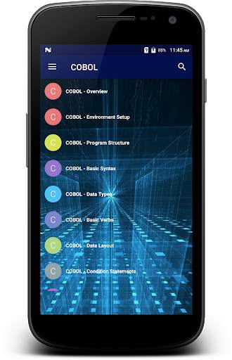 Learn - COBOL 1 تصوير الشاشة
