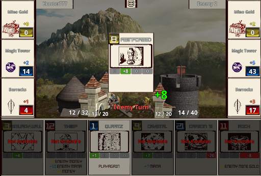King of the Tower - card game screenshot 3
