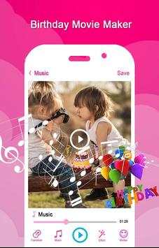 Birthday Movie Maker withMusic screenshot 5