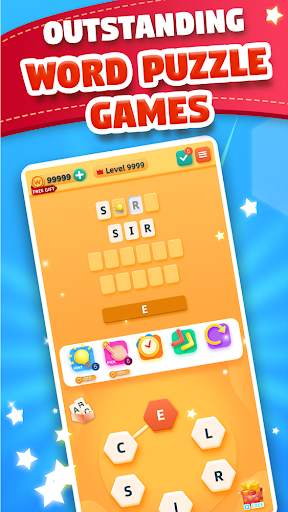 Wordly: Link Together Letters in Fun Word Puzzles screenshot 2