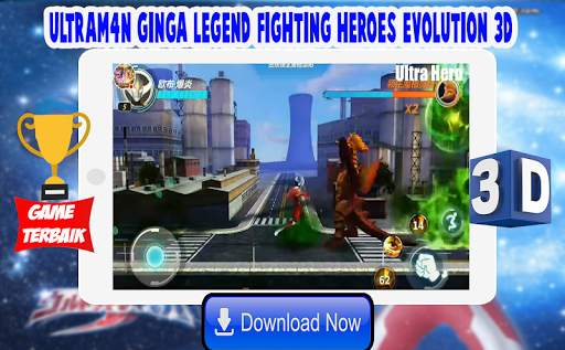 Ultrafighter3D: Ginga Legend Fighting Heroes screenshot 3