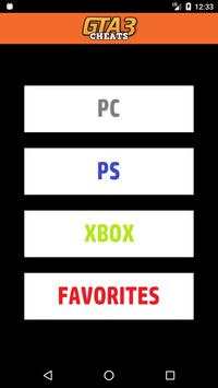 Cheats for GTA 3 screenshot 1