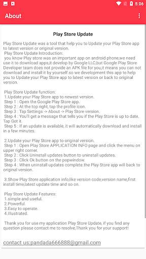 Play Store Update screenshot 7