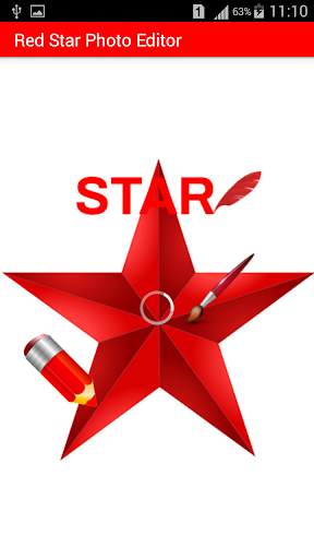 Red Star Photo Editor screenshot 1