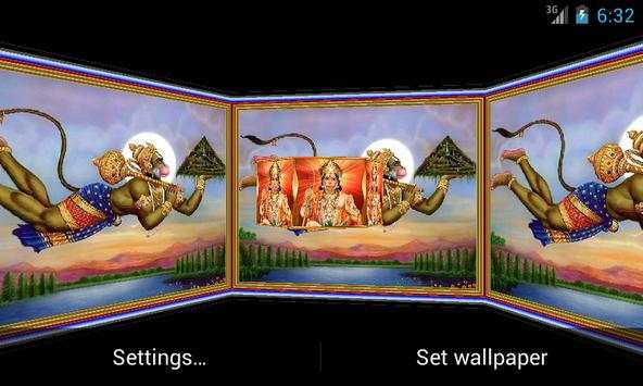 Veer Hanuman 3D Live Wallpaper screenshot 1