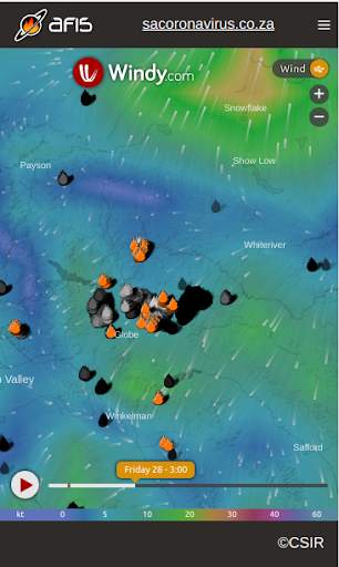 AFIS Wildfire Map screenshot 3