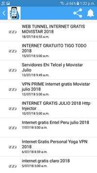 Internet Gratis Android 4G V2 screenshot 2