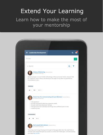 Chronus - Mobile Mentoring screenshot 8