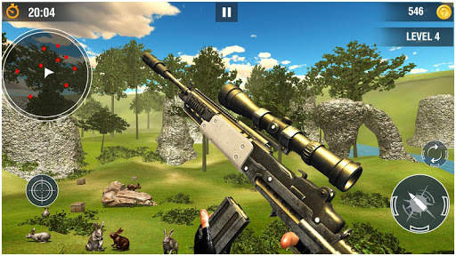 Wicked Rabbit Hunting Sniper Free Shooting Games screenshot 1