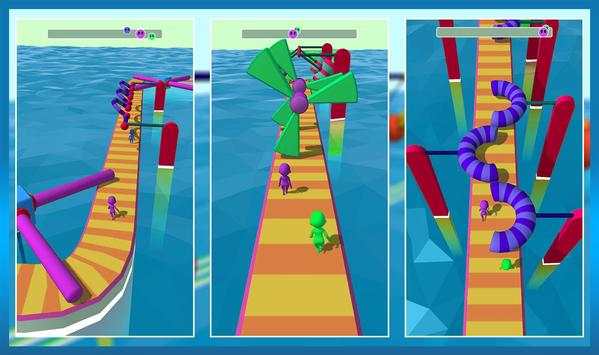Funny Run 3D: Crowd Fun Human Race 2019 screenshot 1