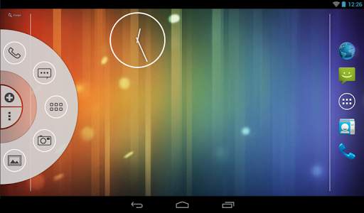 Simple White - Wheel Launcher Theme screenshot 3
