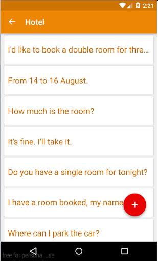 Spanish Travel Phrases screenshot 3