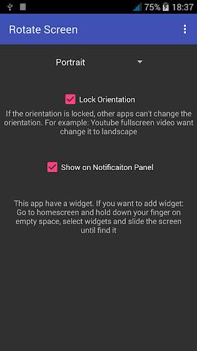 Rotate Screen 2 screenshot 1