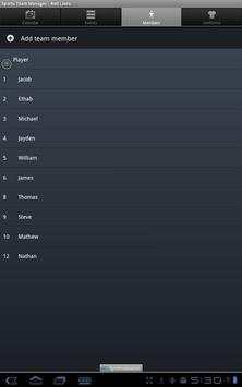 Sports Team Manager Lite screenshot 13