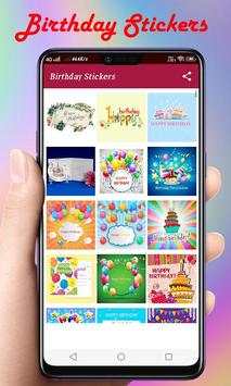 Birthday Stickers screenshot 3