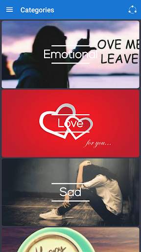 Emotional DP Status for WhatsApp screenshot 1
