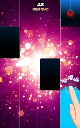 Piano Ladybug Black Tiles screenshot 3