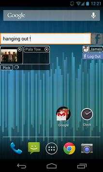 Facebook Status Update Widget screenshot 11