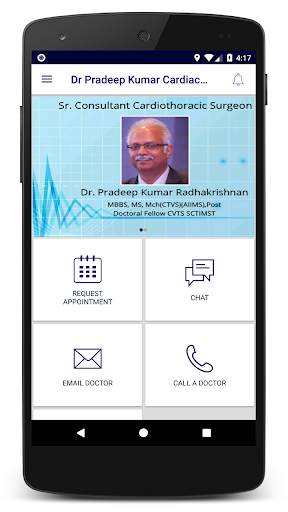 Dr Pradeep Kumar Cardiac Surgeon screenshot 1