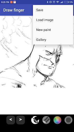 Draw finger (painter) screenshot 1