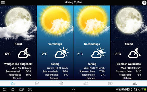 Wetter für die Schweiz screenshot 16