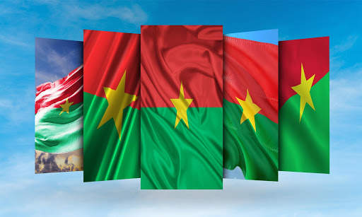 Burkina Faso Flag Wallpaper screenshot 2