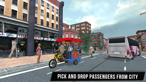 City Tuk Tuk Chingchi Drive 3D screenshot 14