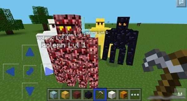 Golems Mod foe mcpe screenshot 2