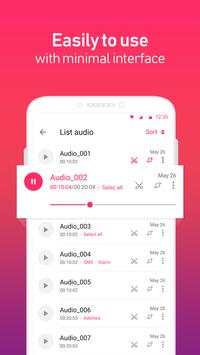 Voice recorder - Audio editor screenshot 2