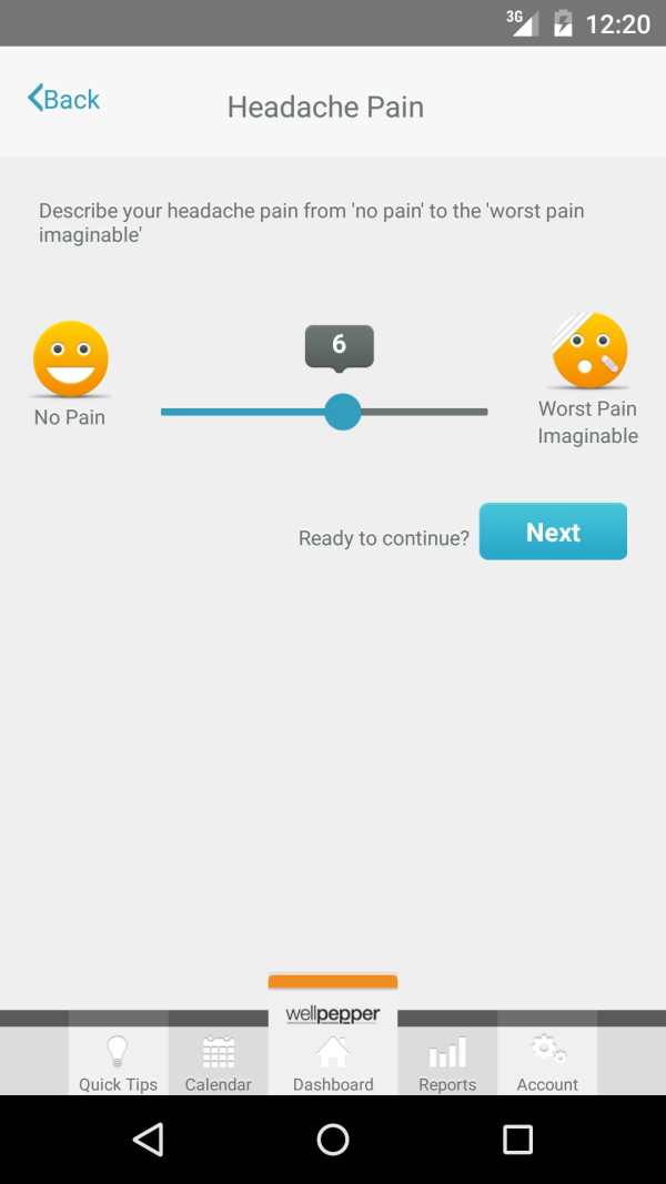 Sentara MyHeadache screenshot 3