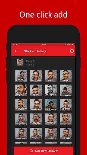 Arjyou - Malayalam Stickers screenshot 2