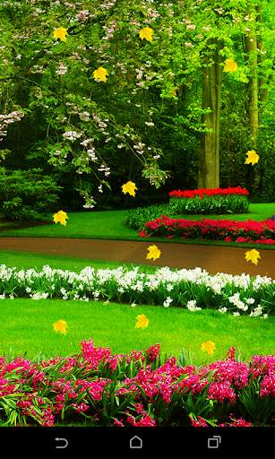 Garden Live Wallapaper screenshot 2