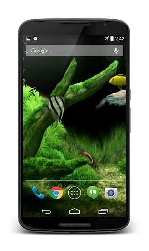 Virtual Aquarium 3D Wallpaper screenshot 2
