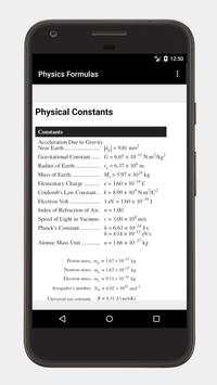 Physics Formulas screenshot 3