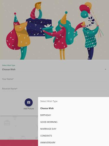 WishKaro App - Smart & Trendy way to send wishes. screenshot 5