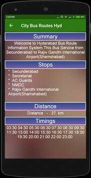 Hyderabad City Bus Info screenshot 4