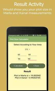 Plot Size Calculator 4 تصوير الشاشة