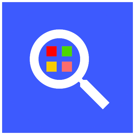 SEARCH ALL: Search many sites at once icon