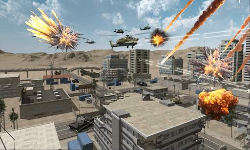 Helicopter Air Gunship Fighting 3D screenshot 3