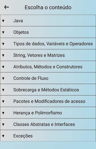 Aprenda Java screenshot 2