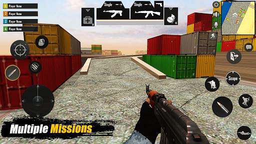 Critical Strike Battle Squad : FPS Shooting Games screenshot 1