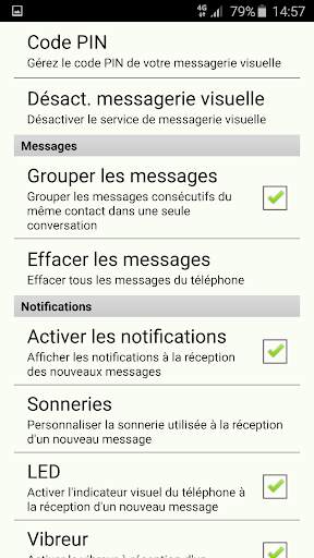 Messagerie Vocale Visuelle screenshot 4