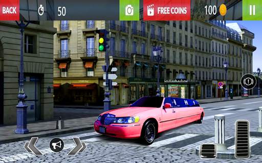 Modern Limo Car Wash Service: Driving School 2019 screenshot 5