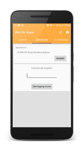 Wifi File Share (Wlan Datentransfer) screenshot 3