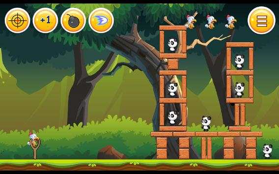 Angry chicken Vs Panda – UPF – JE screenshot 4