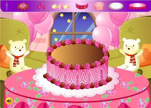 cake decor - Girls Games screenshot 2